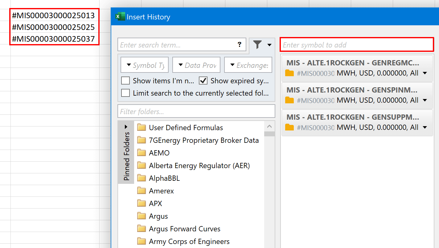 Copy and Paste a list of symbols directly into MarketView