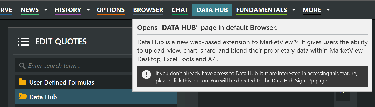 Data Hub Services