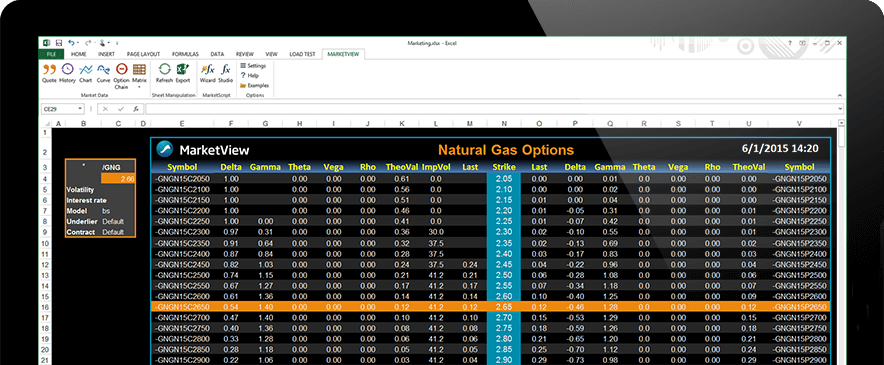 Icon 1 - page Options Analytics