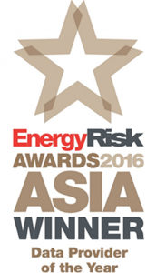 Image for MarketView Team Wins 2016 Asia Data Provider of the Year at Energy Risk Awards